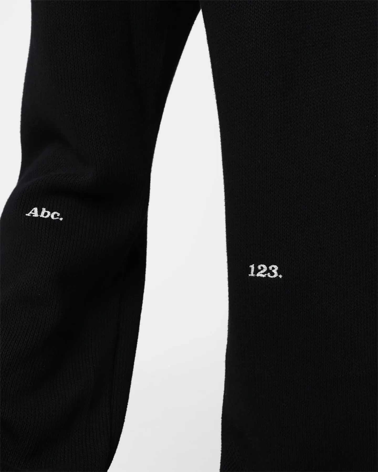 Advisory Board Crystals ABC. 123. Knit Mesh Lounge Pants Anthracite Black