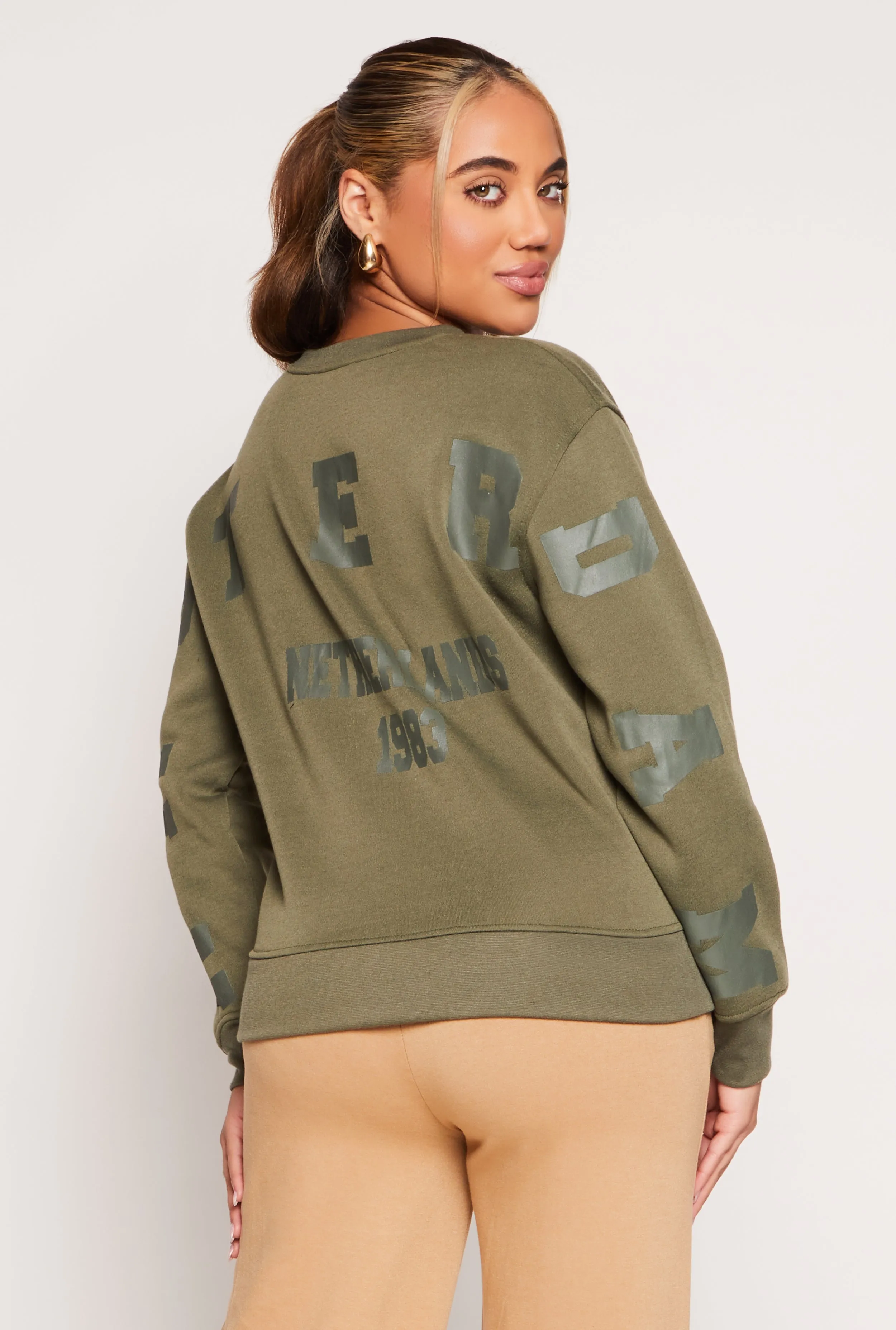 Amsterdam Graphic Back Sweatshirt