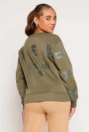 Amsterdam Graphic Back Sweatshirt