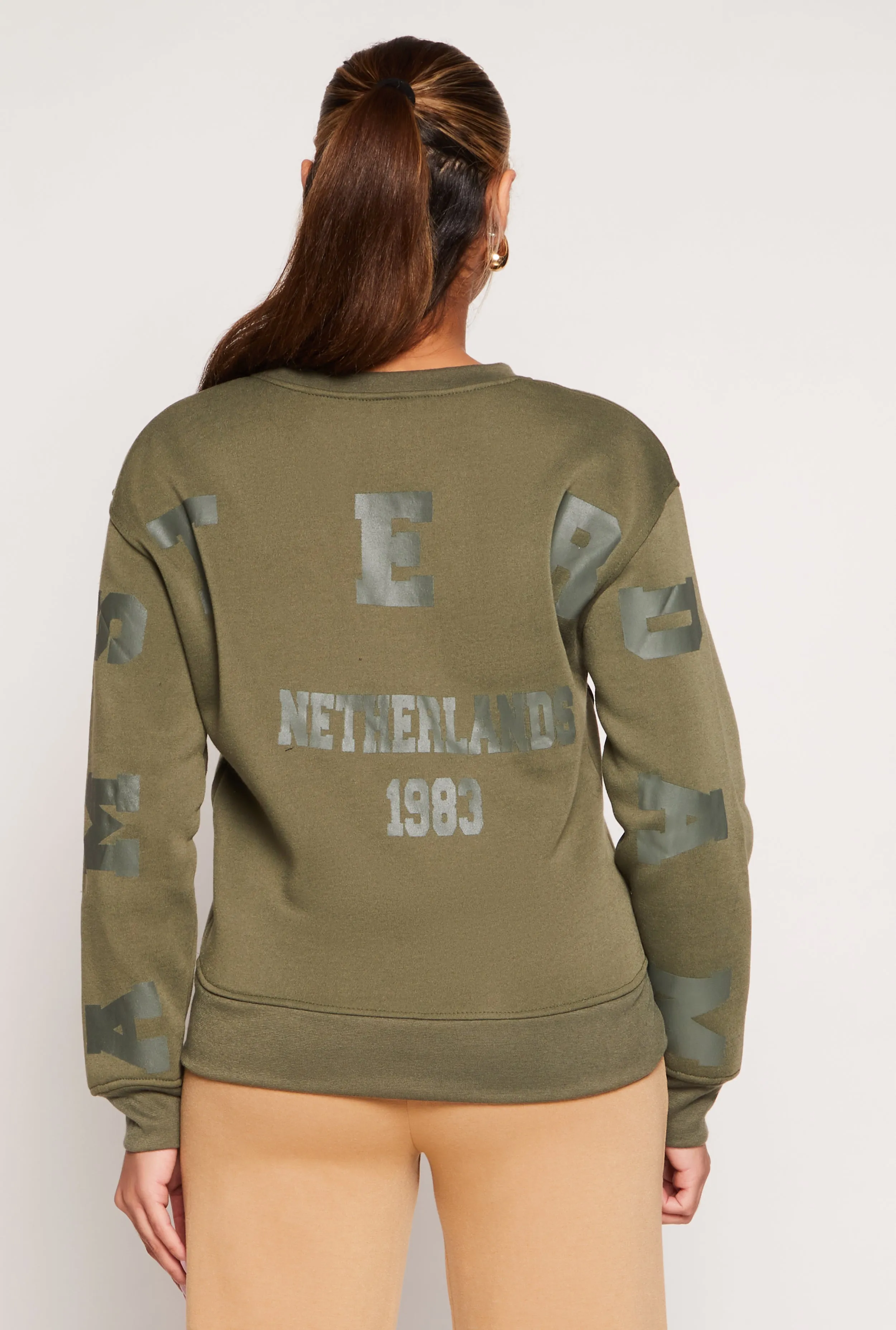 Amsterdam Graphic Back Sweatshirt