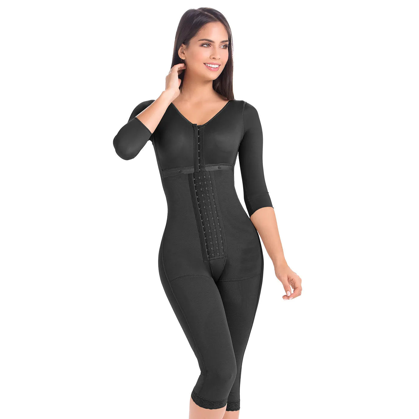 Arm & Thigh Liposuction (360) Post-Surgery Faja, High compression, Knee-Length & high back MariaE 9562