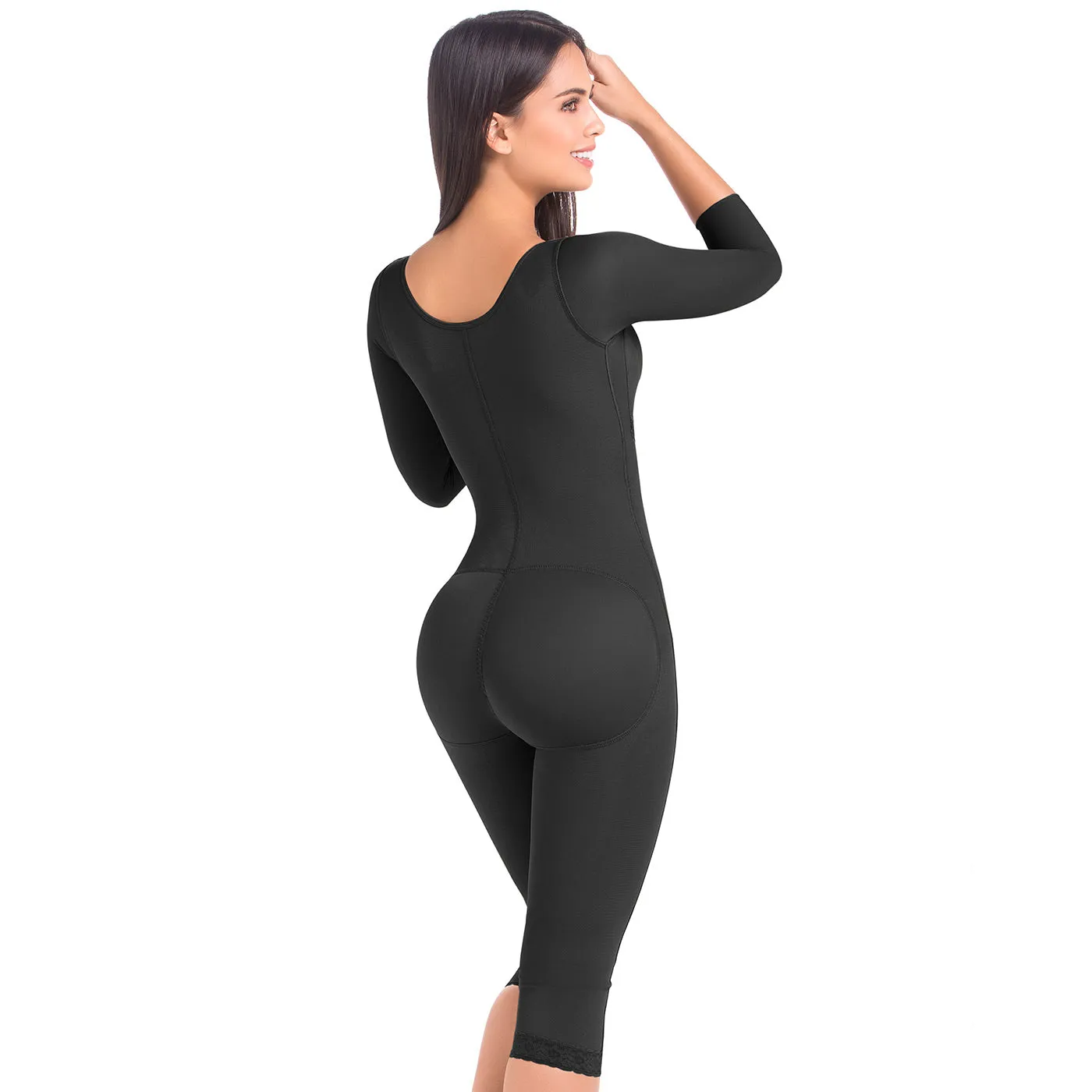 Arm & Thigh Liposuction (360) Post-Surgery Faja, High compression, Knee-Length & high back MariaE 9562