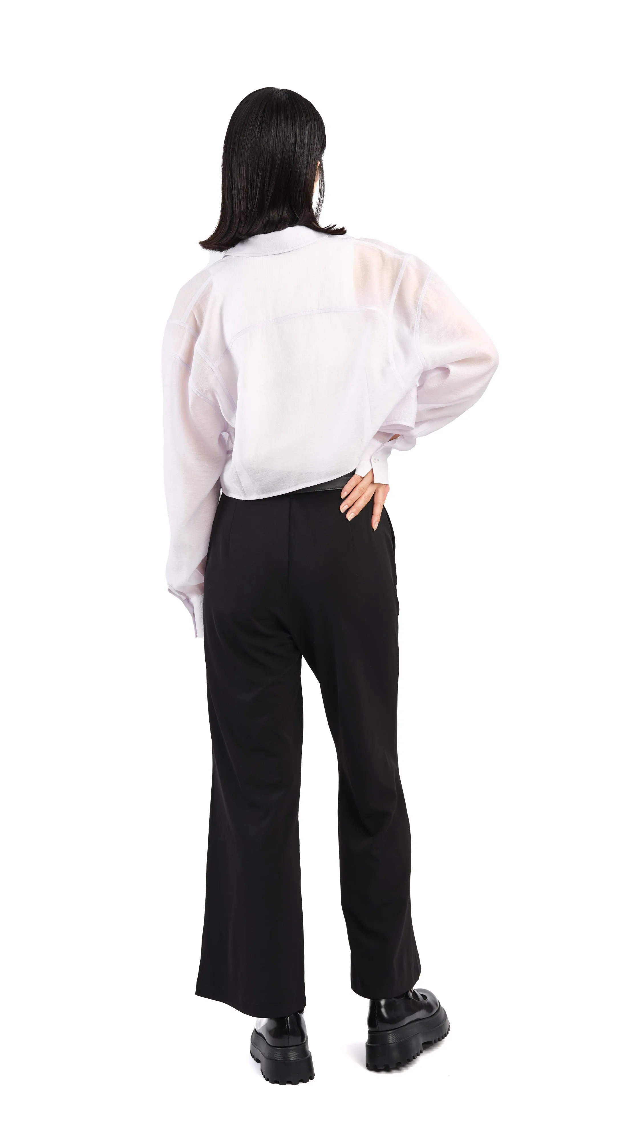 Asymmetric Neckline Top
