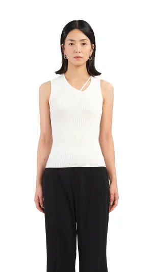 Asymmetric Neckline Top