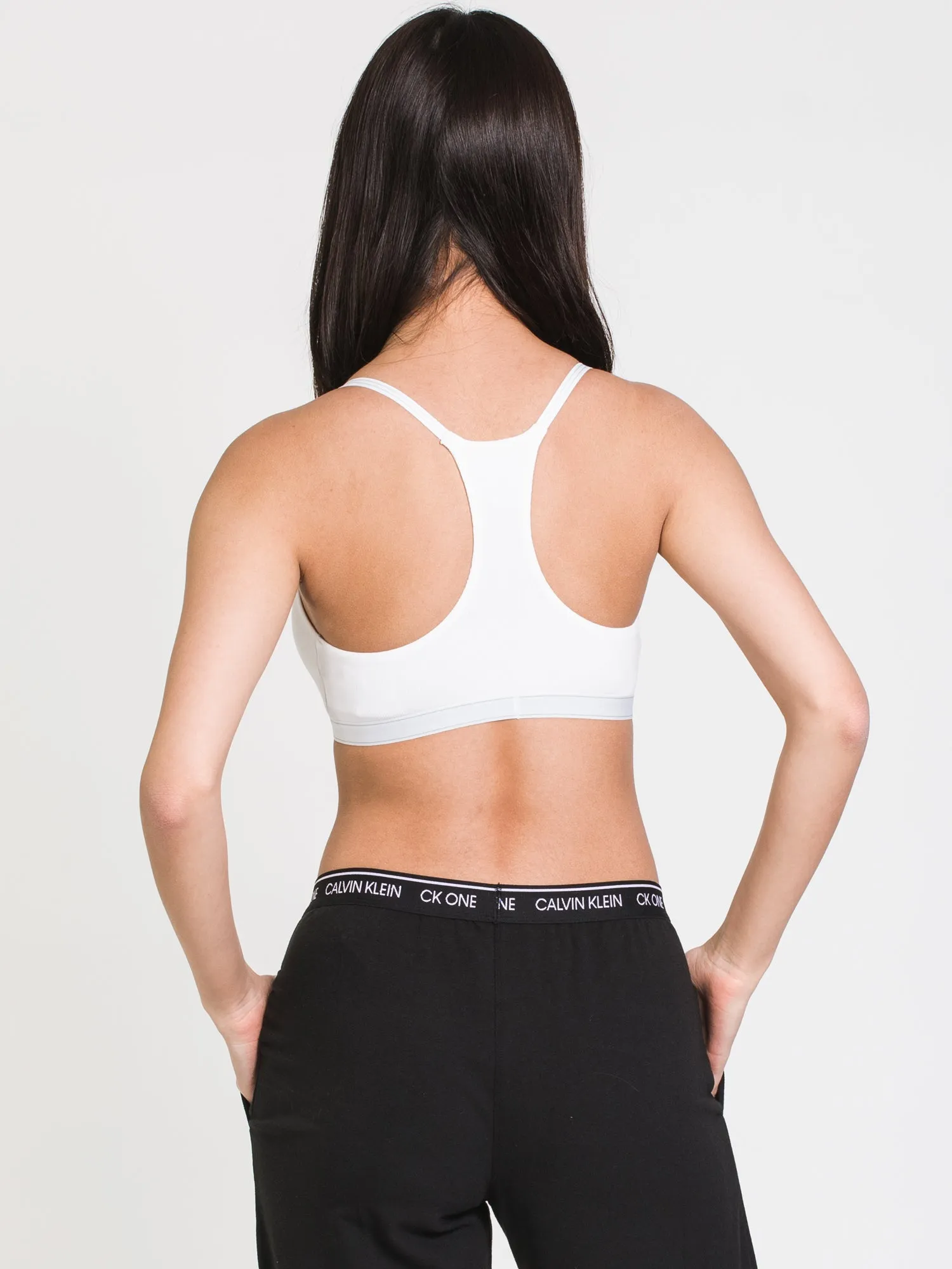 CALVIN KLEIN PURE RIBBED BRA  - CLEARANCE