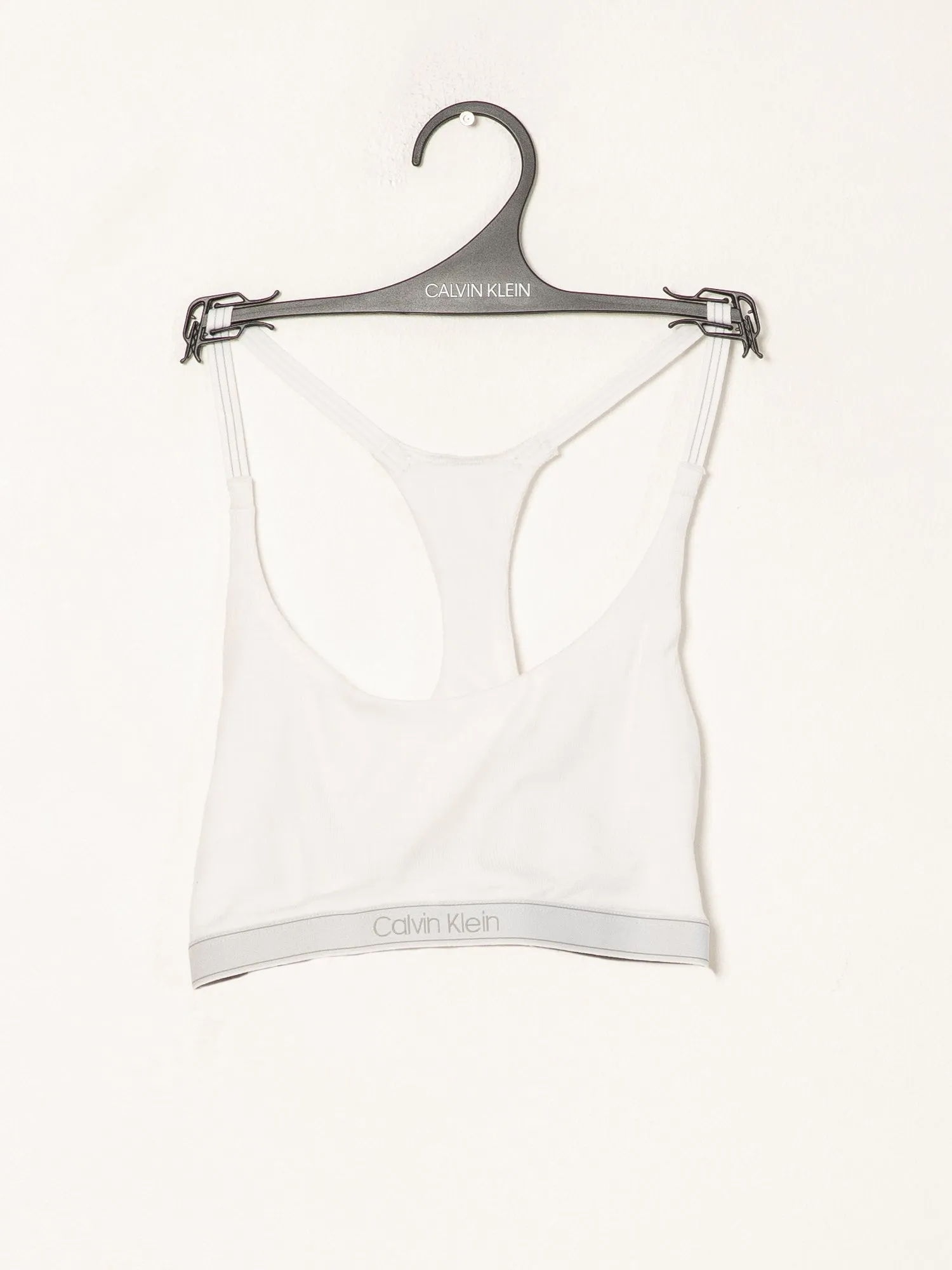CALVIN KLEIN PURE RIBBED BRA  - CLEARANCE