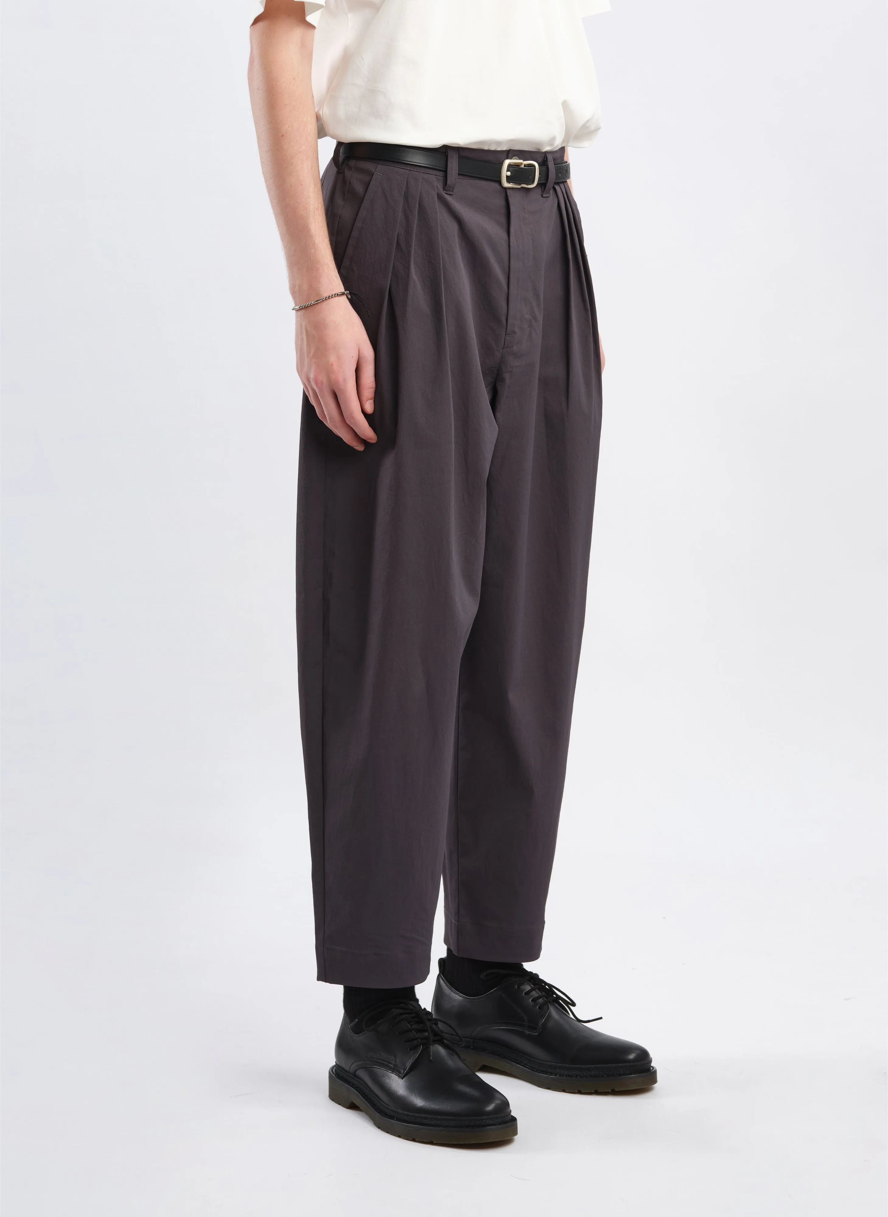 Cotton Touch Solotex Pleats Wide Pants