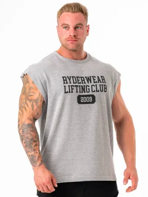 Cut Off Muscle Tank - Grey Marle