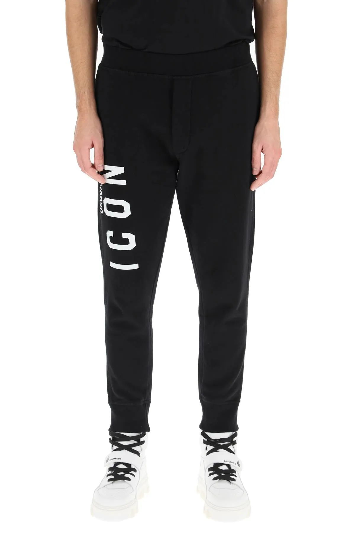 Dsquared2 Icon Printed Elastic Waist Joggers