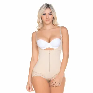 Fajas MariaE FU120 Fajas Colombianas after Tummy Tuck & Lipo Compression Garment | Open Bust Postpartum Girdle