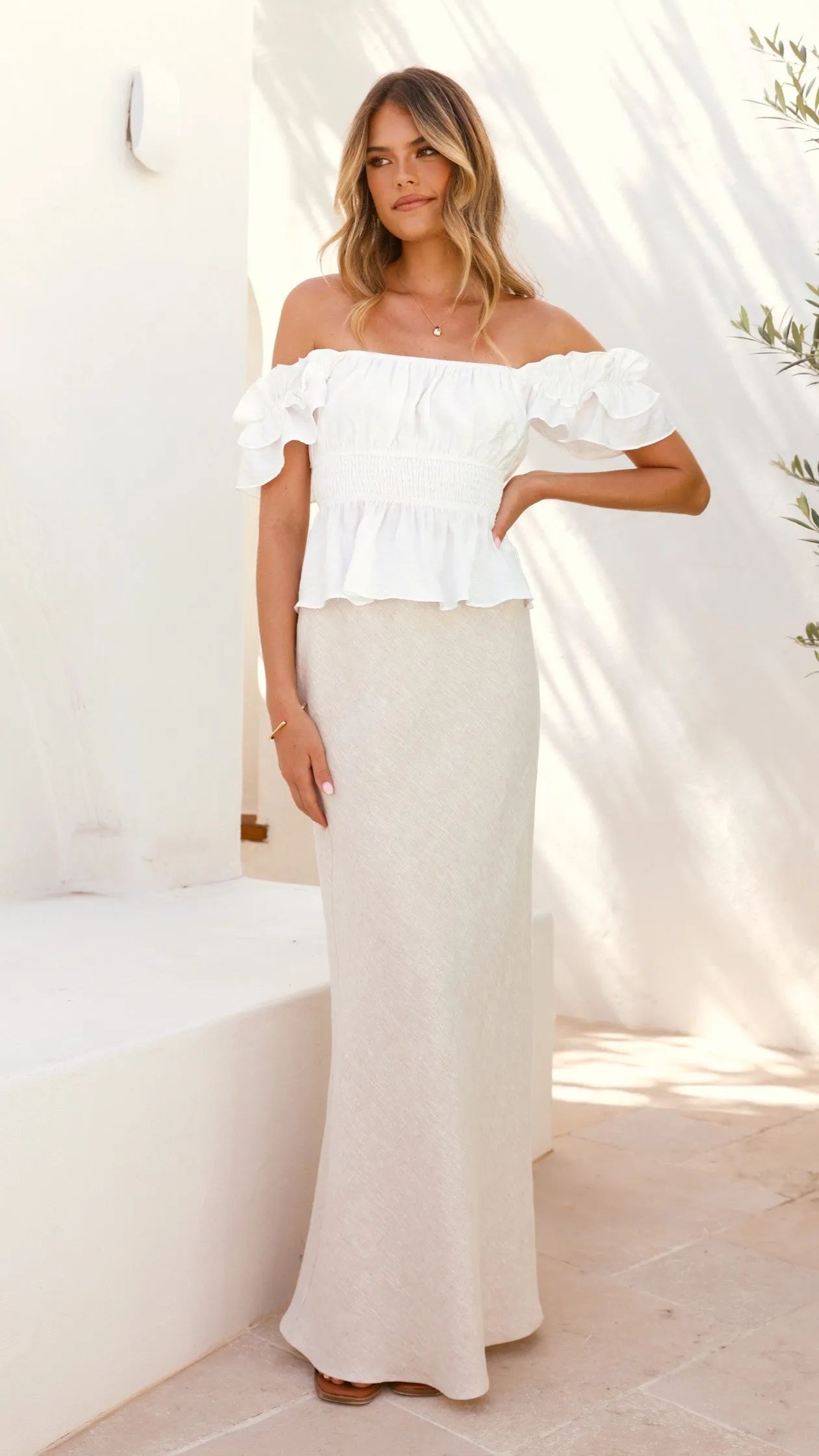 Fifi Top - White