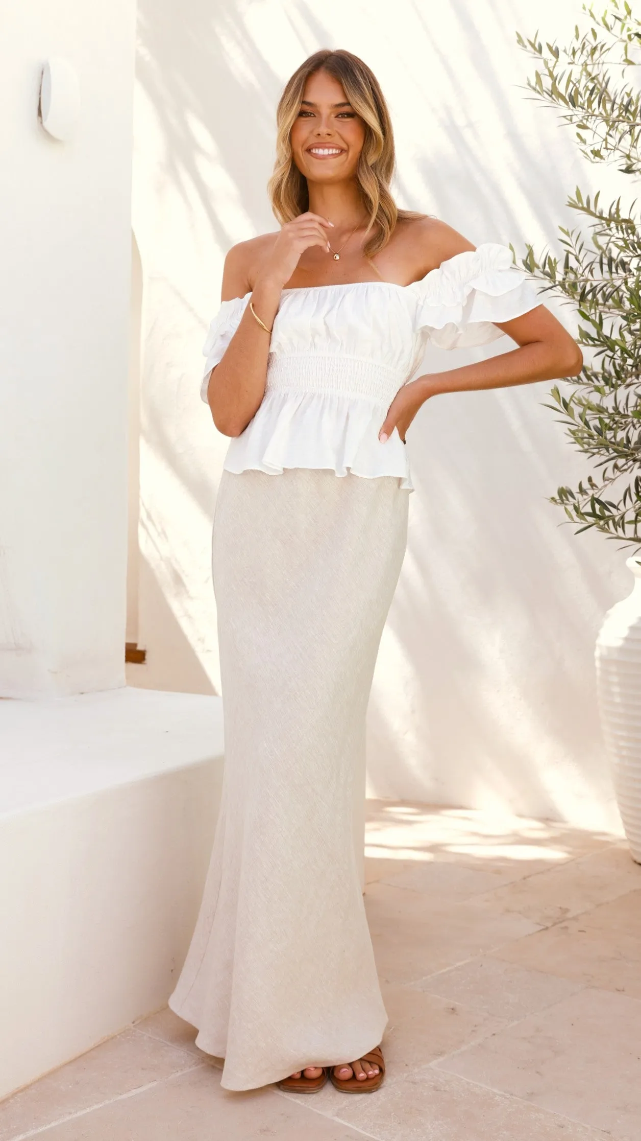 Fifi Top - White