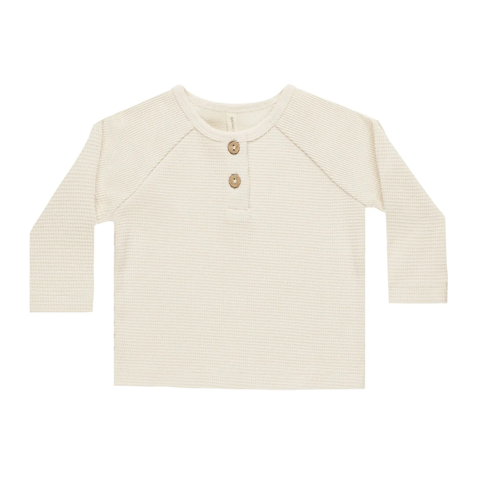 Henley Knit Top - Natural - FINAL SALE