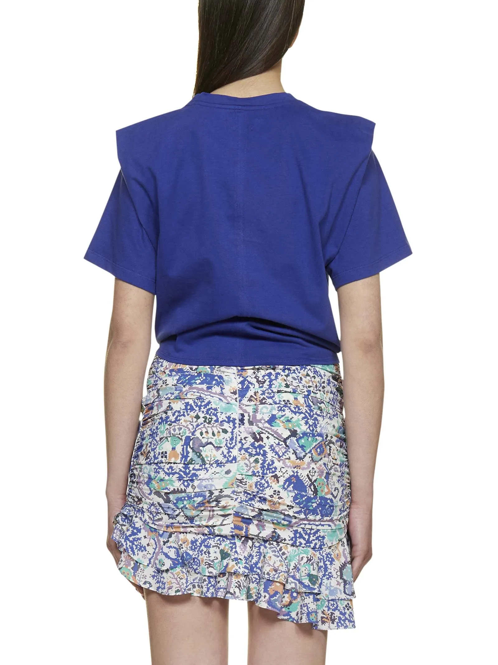 Isabel Marant Waist-Tie Crewneck T-Shirt