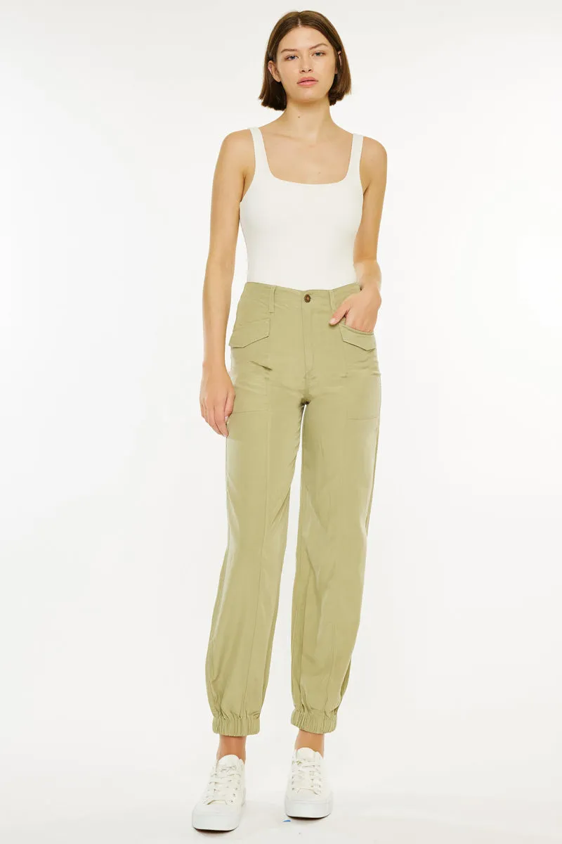 Karla Ultra High Rise Cargo Pants