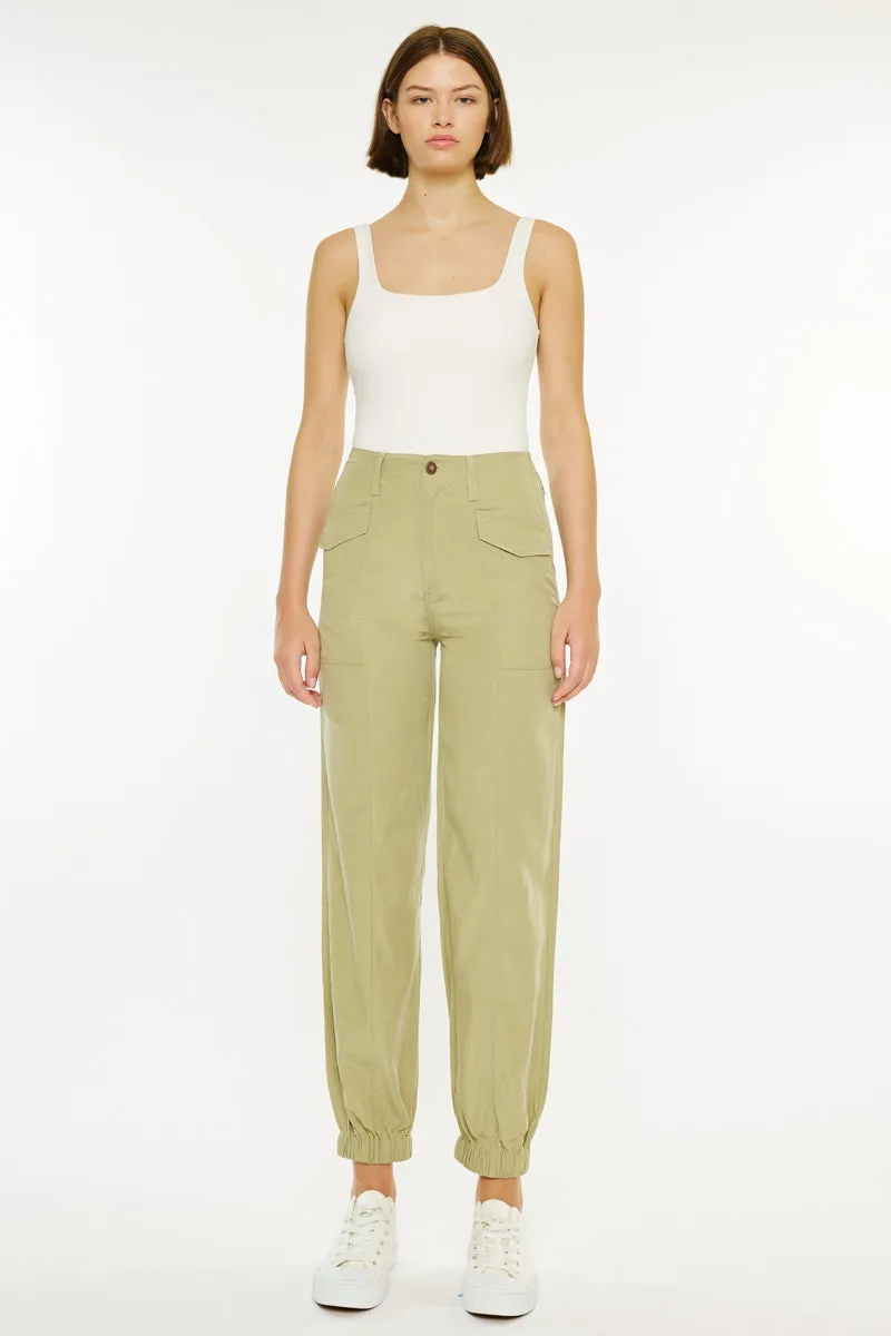 Karla Ultra High Rise Cargo Pants