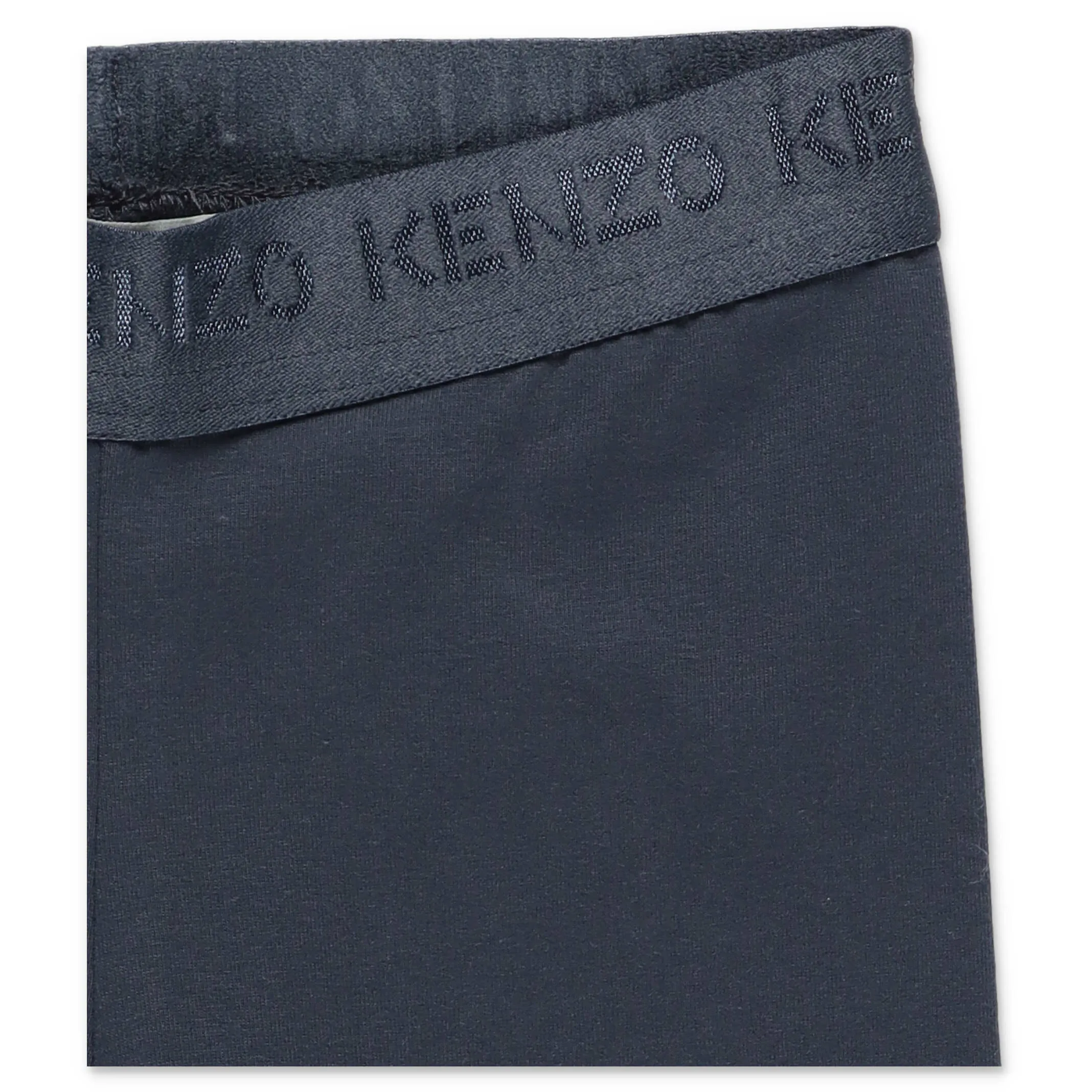 Kenzo Kids Logo Printed Elastic Waist Leggings