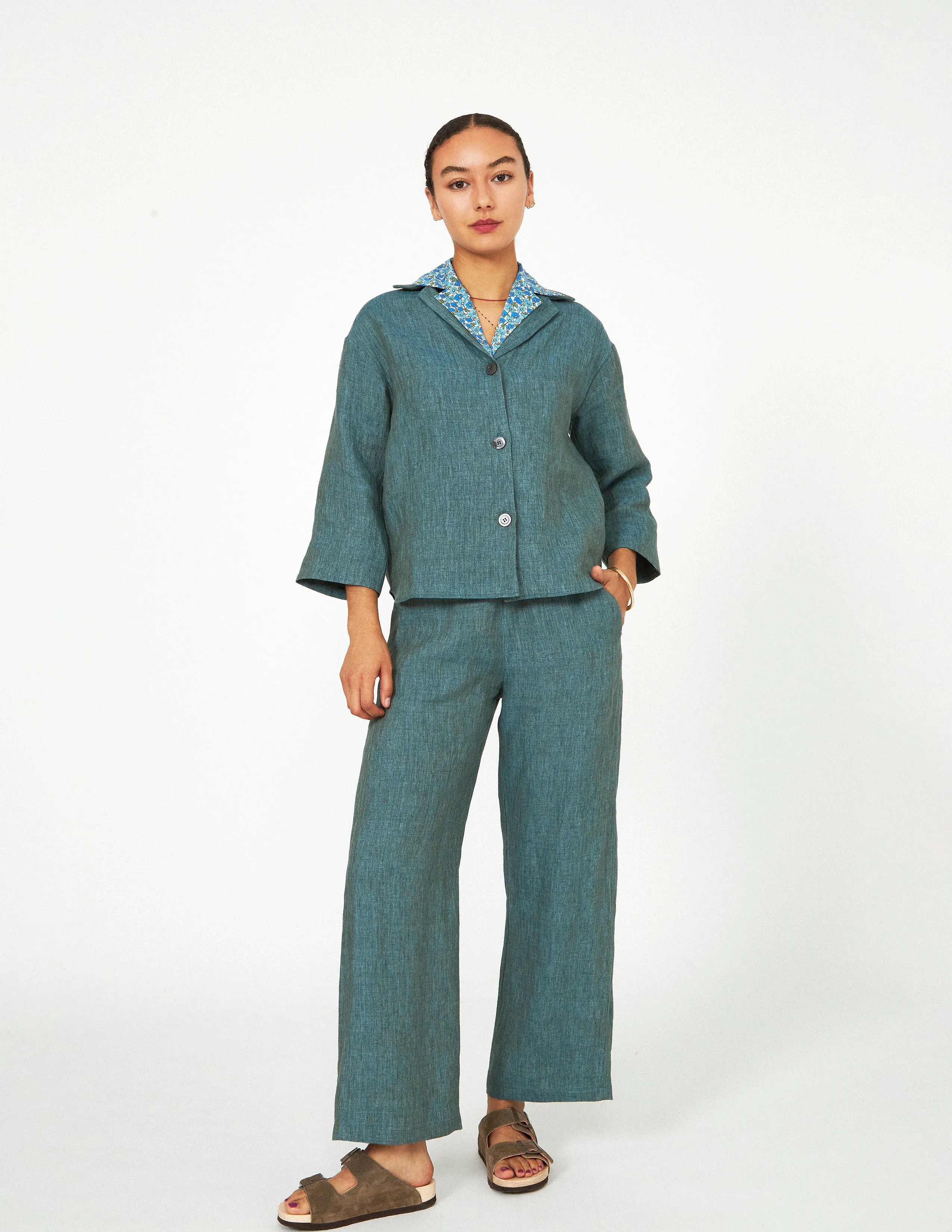 Linen Shirt Jacket