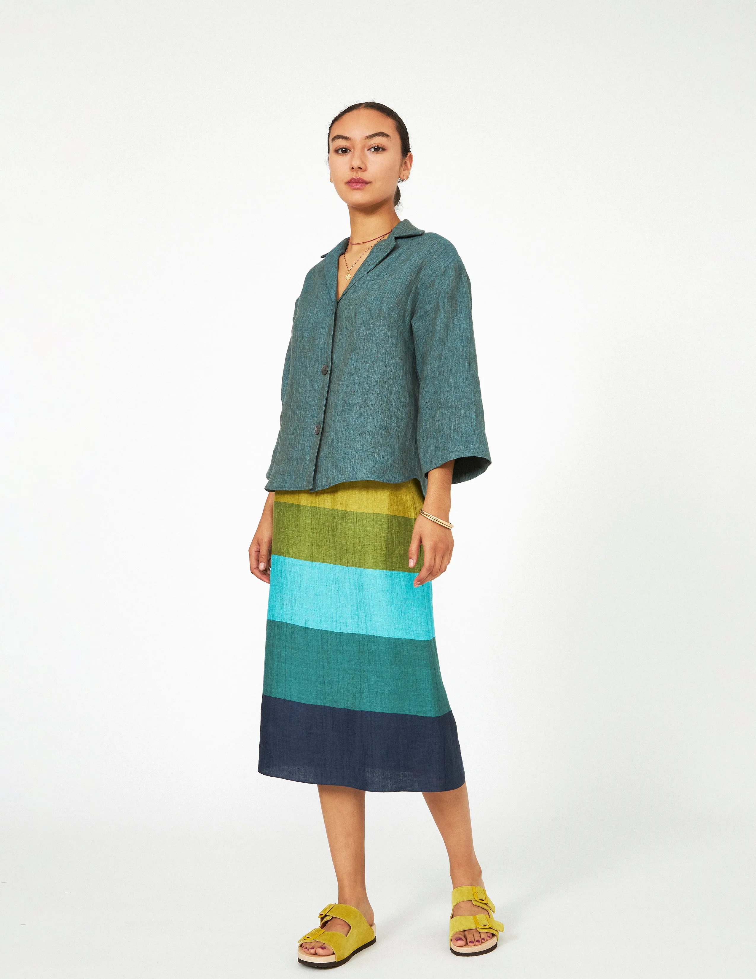 Linen Shirt Jacket