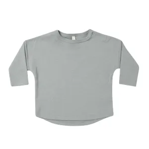 Long Sleeve Tee - Dusty Blue - FINAL SALE