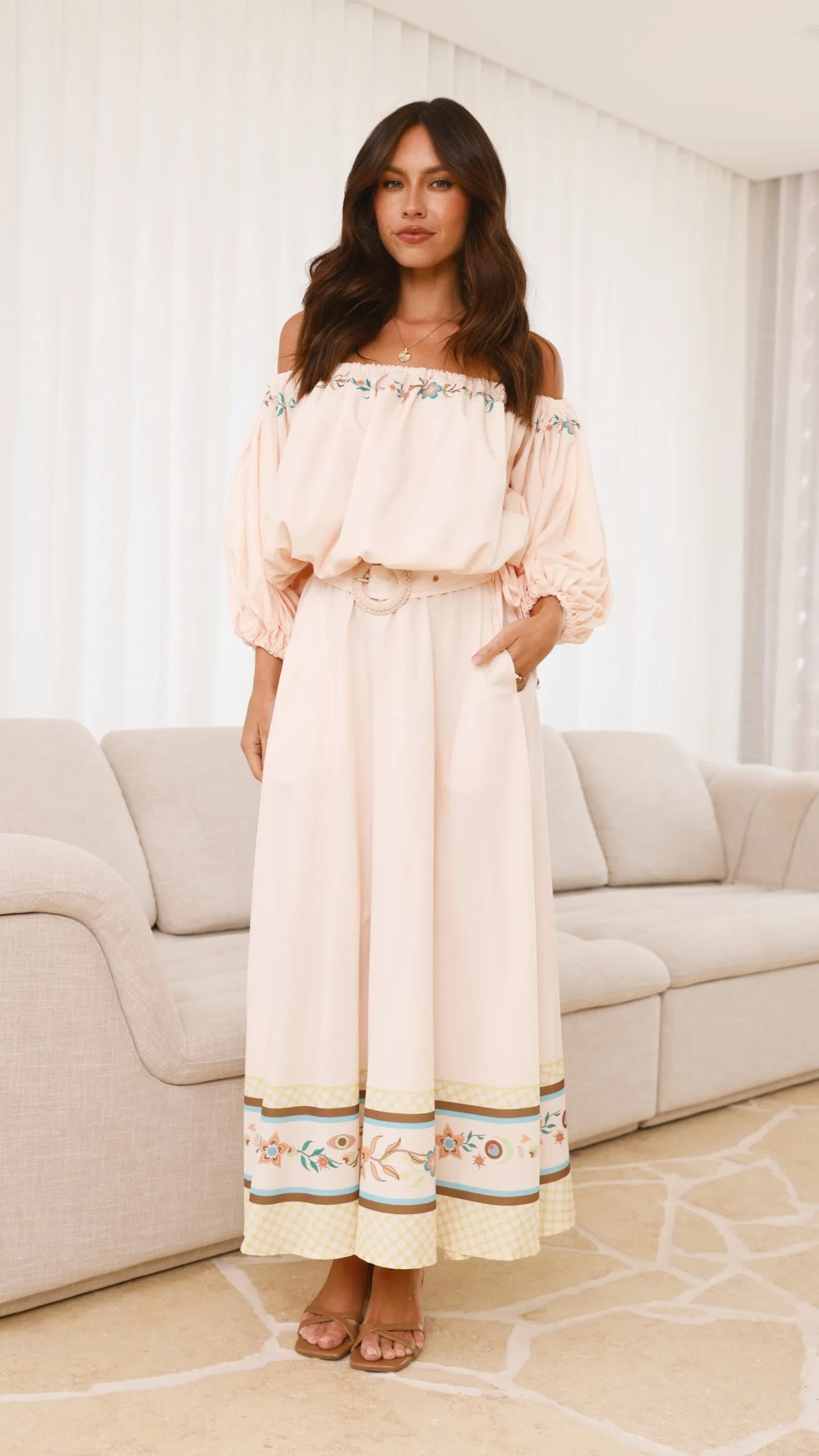 Lucia Top - Peach