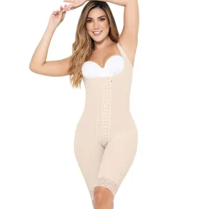 MARIAE FPC5340 Stage 2 Faja Colombiana Levanta Cola Post Surgery Postpartum Shapewear for C-section Mid Thigh