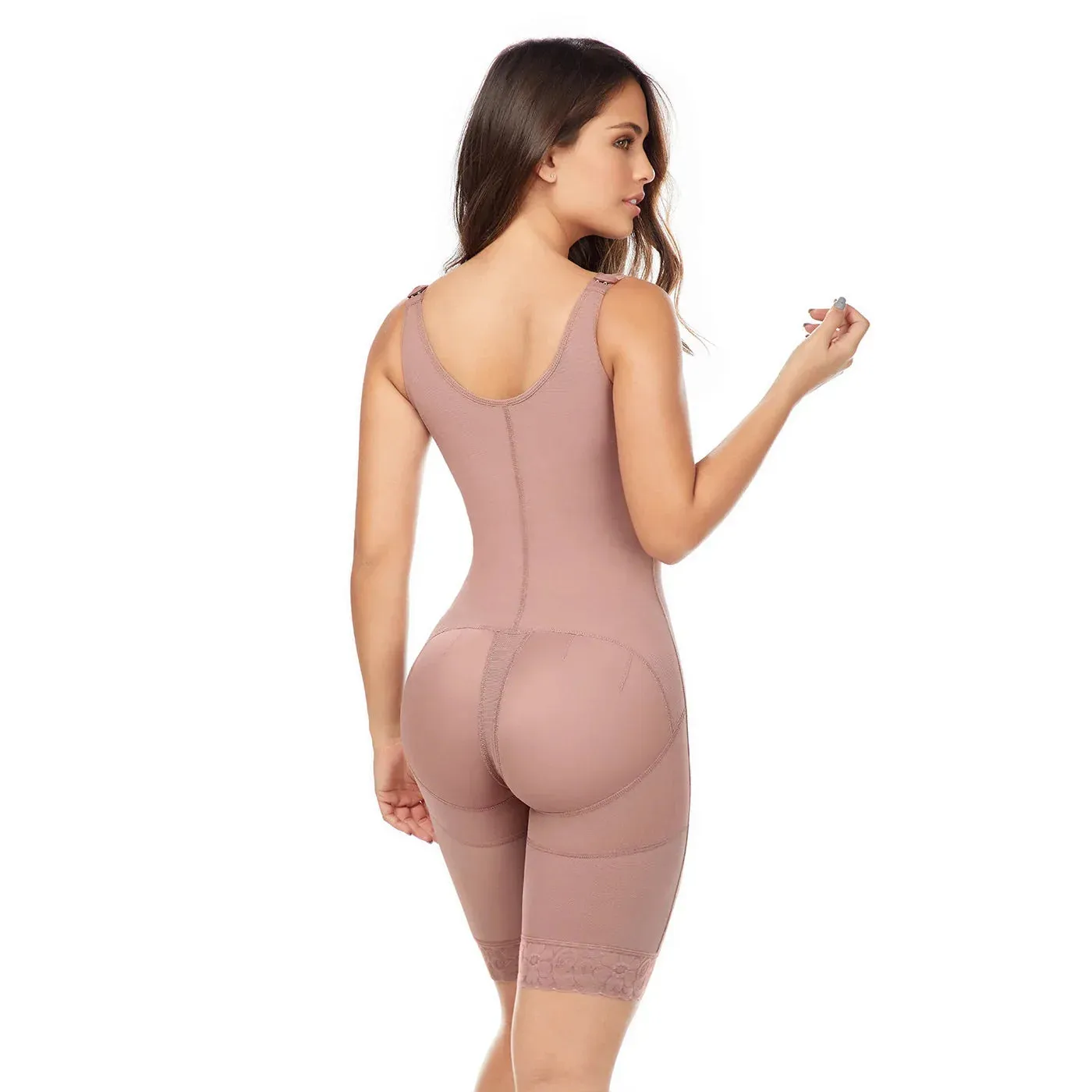 MARIAE FPC5340 Stage 2 Faja Colombiana Levanta Cola Post Surgery Postpartum Shapewear for C-section Mid Thigh