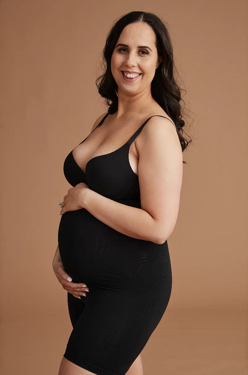 MATERNITY SHAPEWEAR SHORTS BLACK