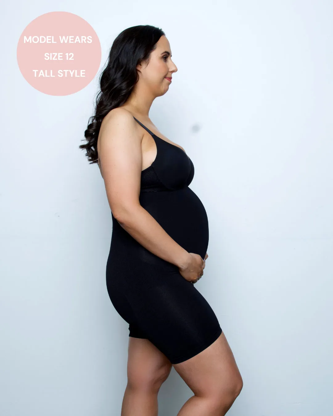 MATERNITY SHAPEWEAR SHORTS BLACK