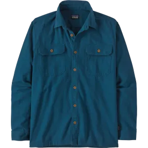 Men's Long Sleeve Organic Cotton Fjord Flannel Shirt