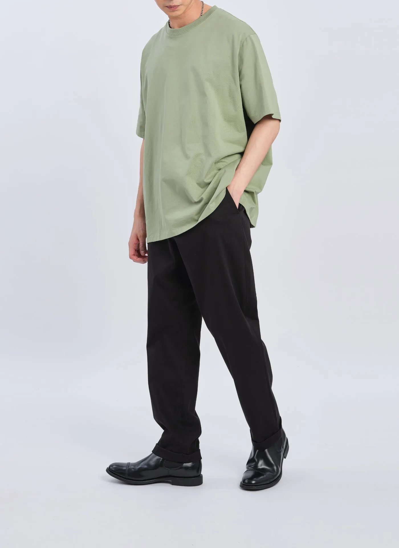 Mercerised Cotton Patch Tee