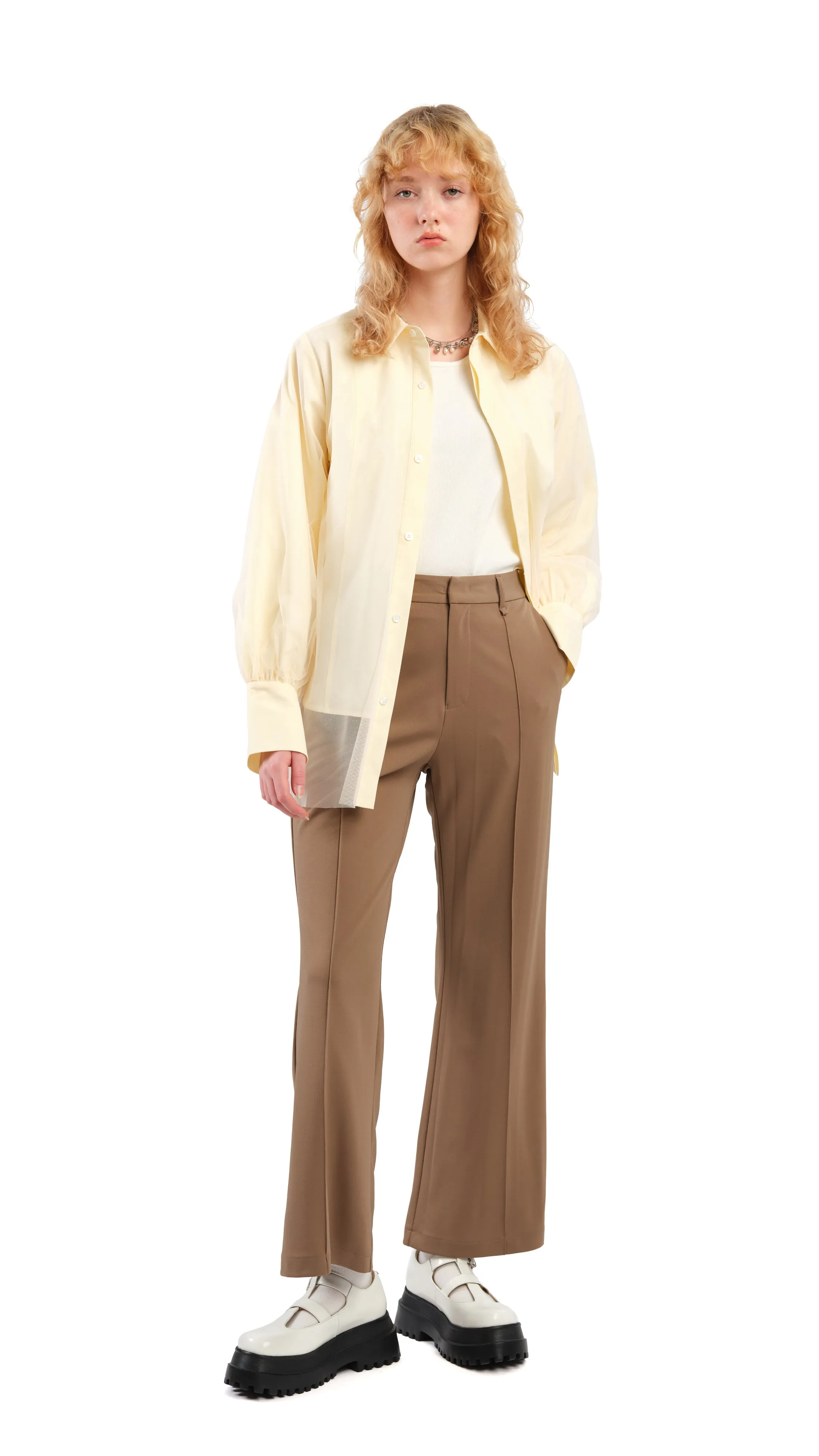 Mesh Layered Shirt