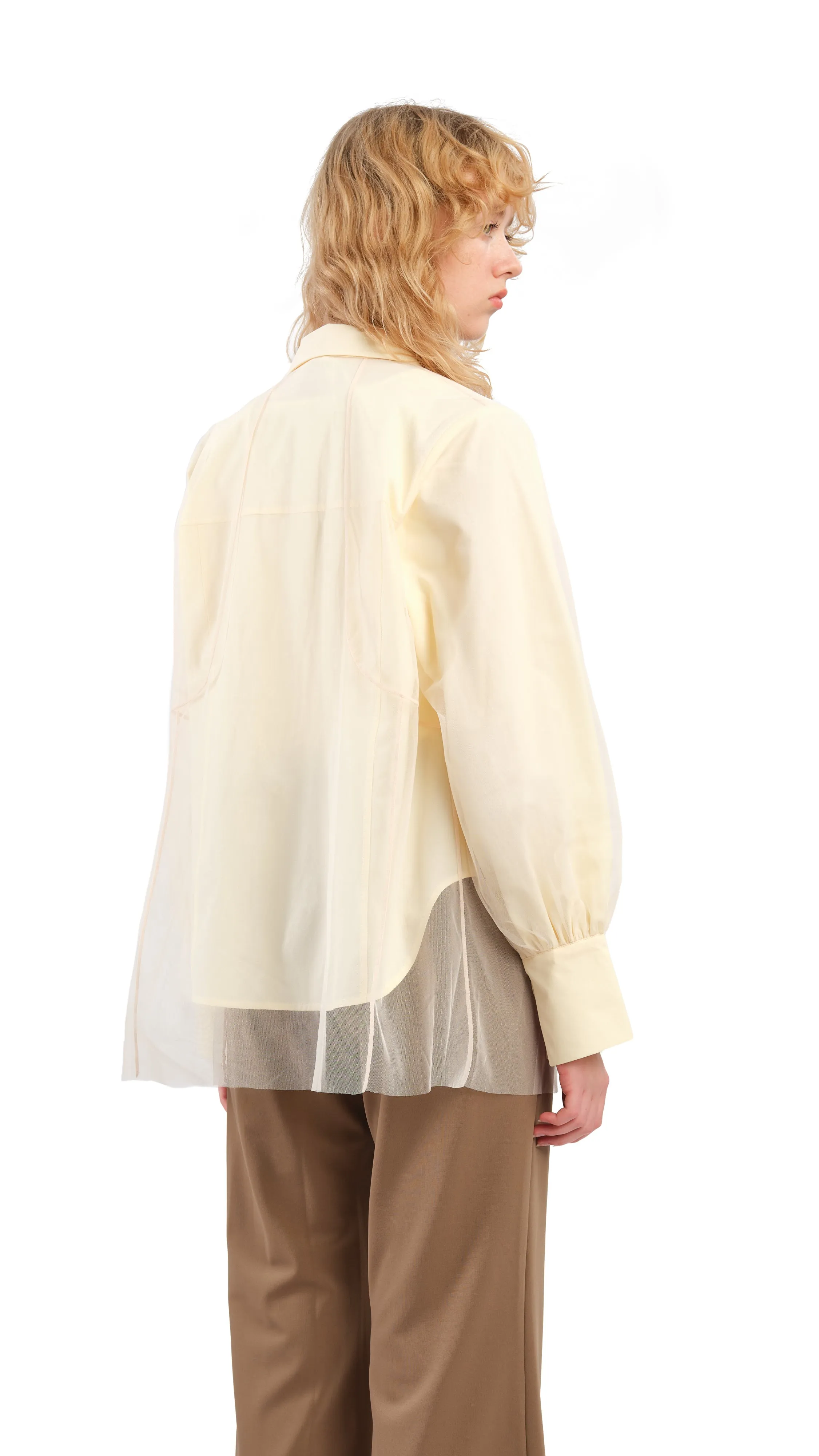 Mesh Layered Shirt