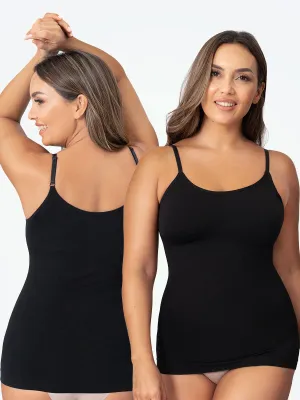 Offer: Shapermint Essentials 2-Pack Scoop Neck Cami - TNBL U1