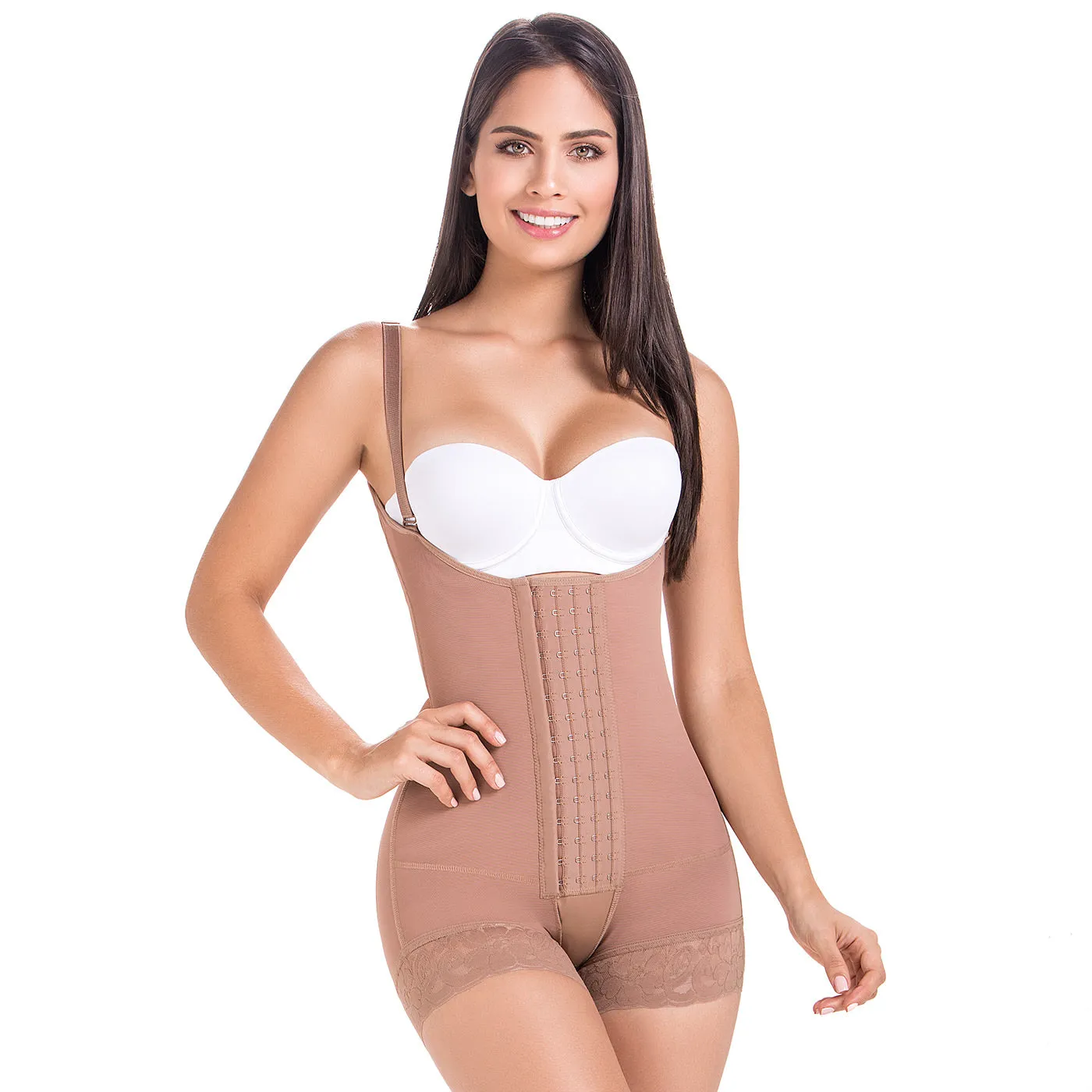 Postpartum Natural-birth Open-Bust, Removable Strap, Medium Compression MariaE 9434
