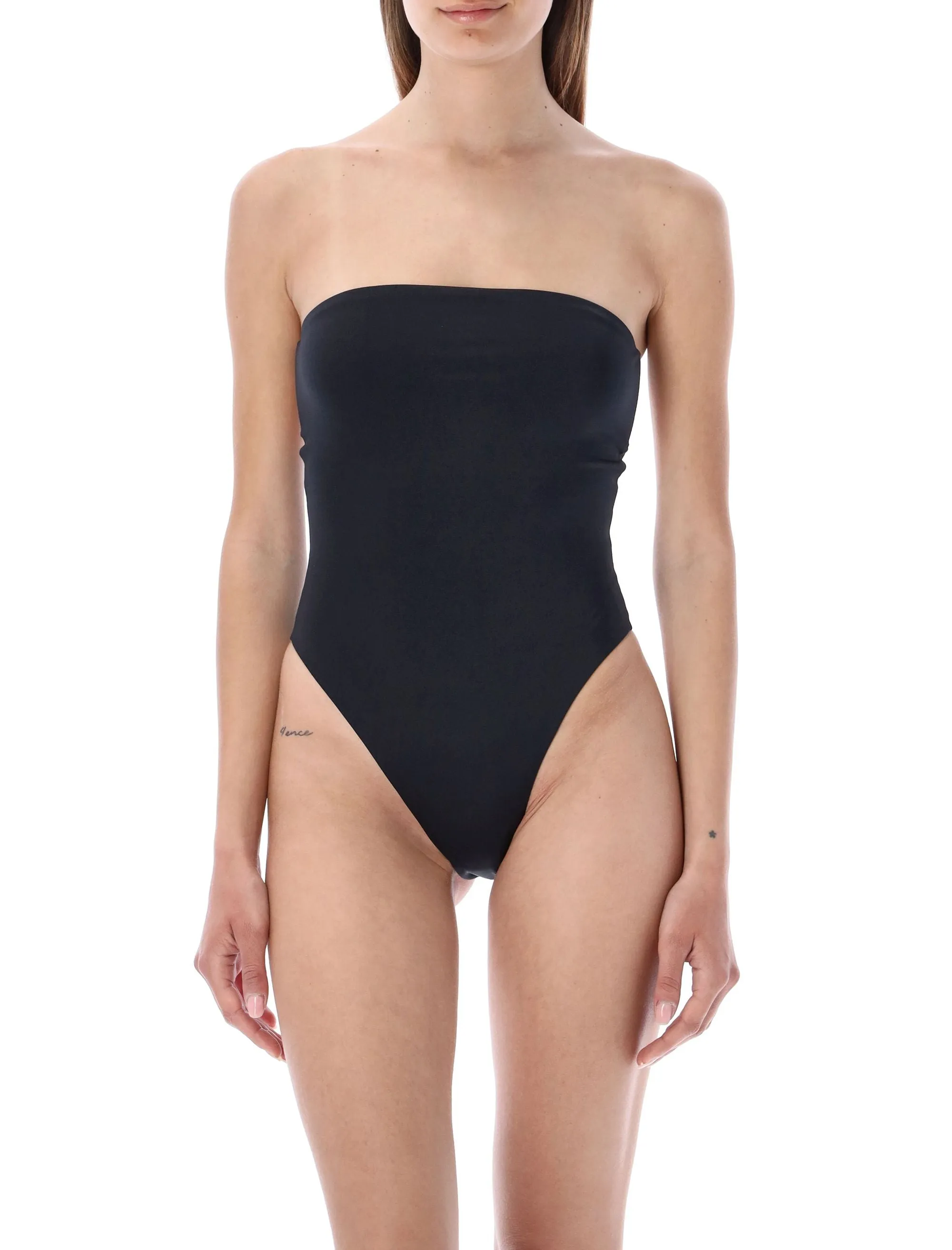 Saint Laurent Strapless Swimsuit