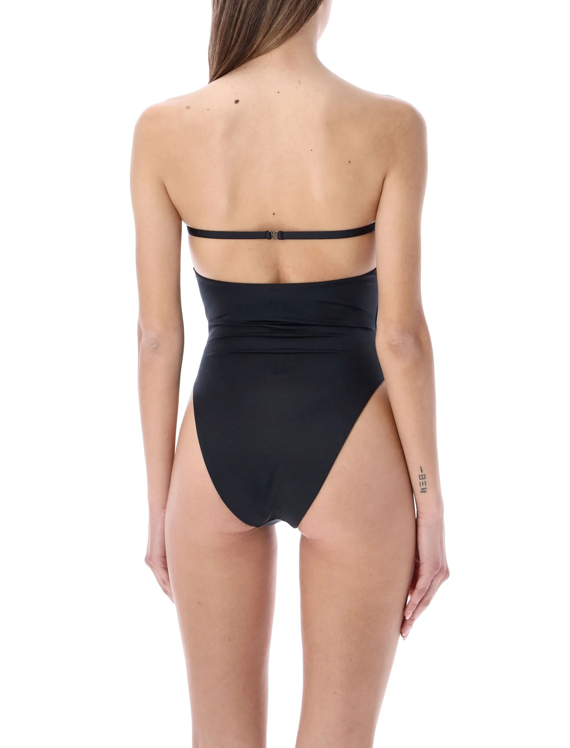 Saint Laurent Strapless Swimsuit