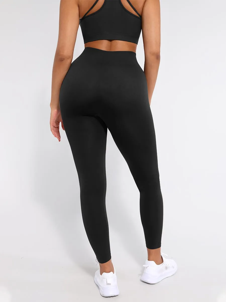 Seamless High Waisted Leg Shaping Slimming Yoga Legging