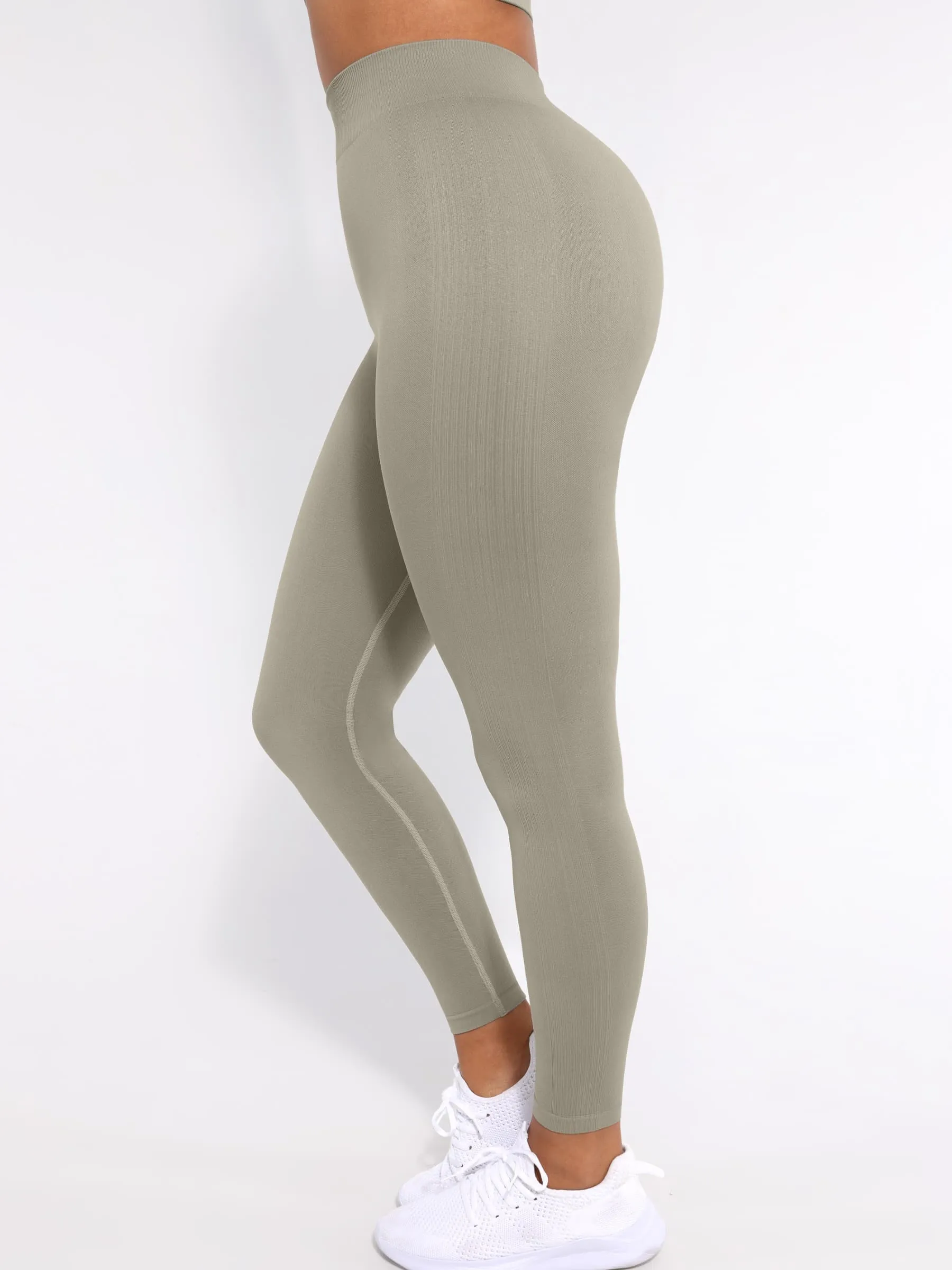 Seamless High Waisted Leg Shaping Slimming Yoga Legging
