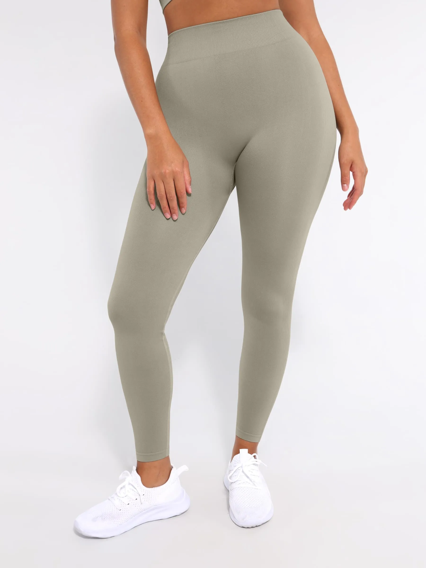 Seamless High Waisted Leg Shaping Slimming Yoga Legging