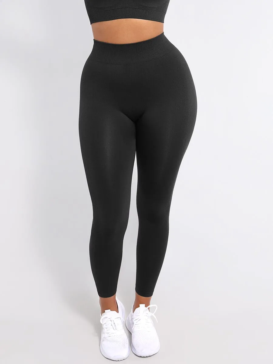 Seamless High Waisted Leg Shaping Slimming Yoga Legging