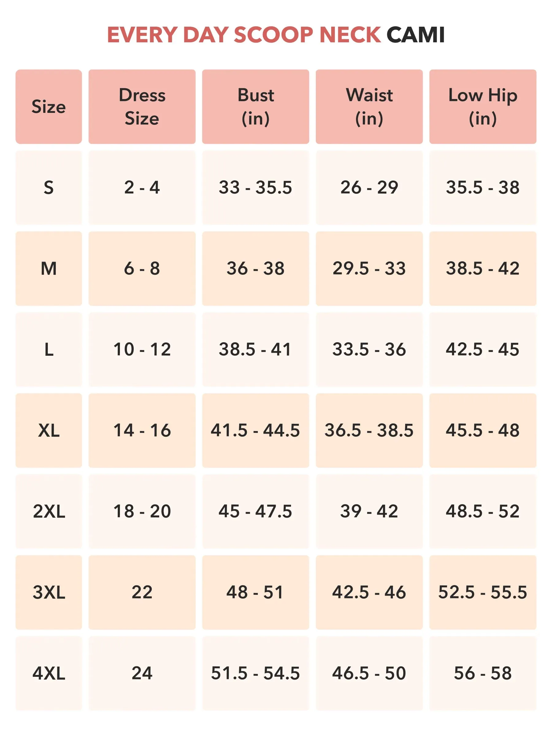 Shapermint Essentials All Day Every Day Scoop Neck Cami