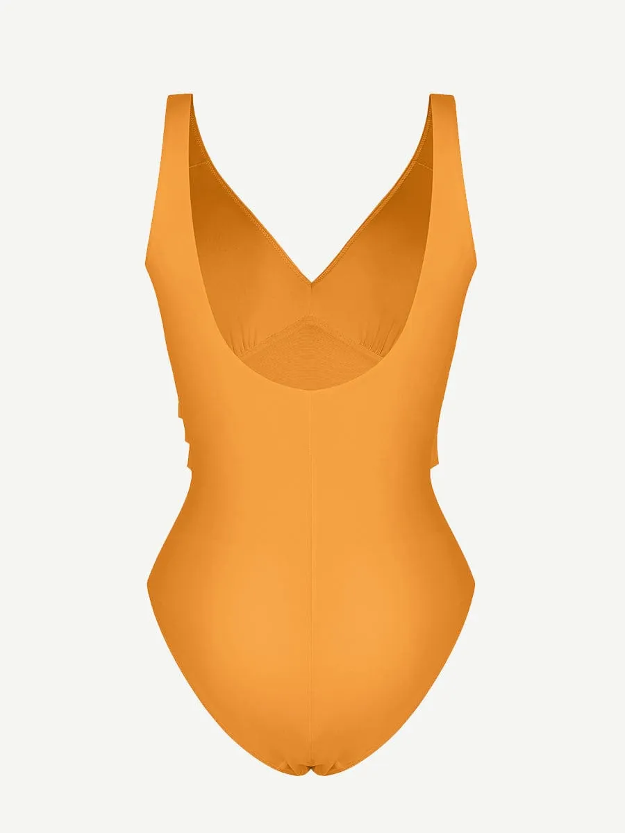 Shaping V-Neck Swimsuit