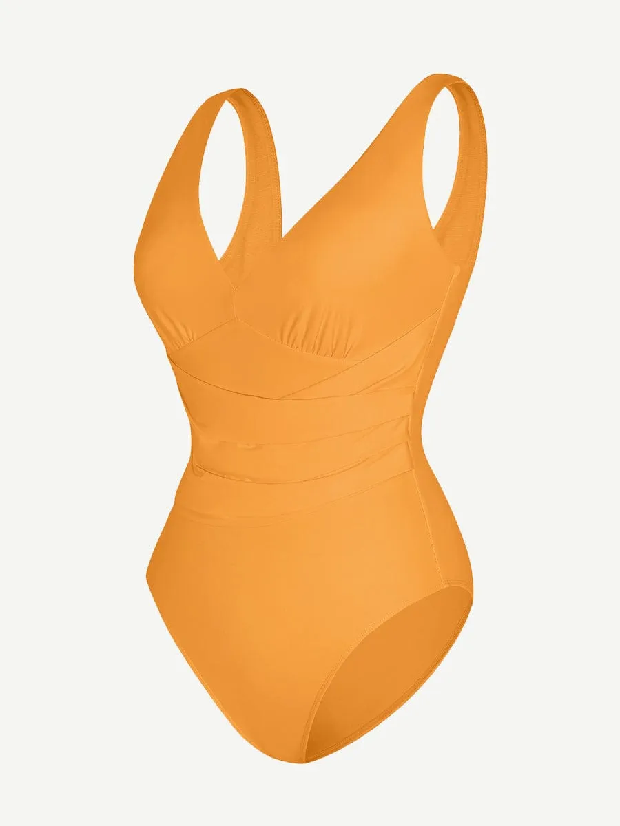 Shaping V-Neck Swimsuit