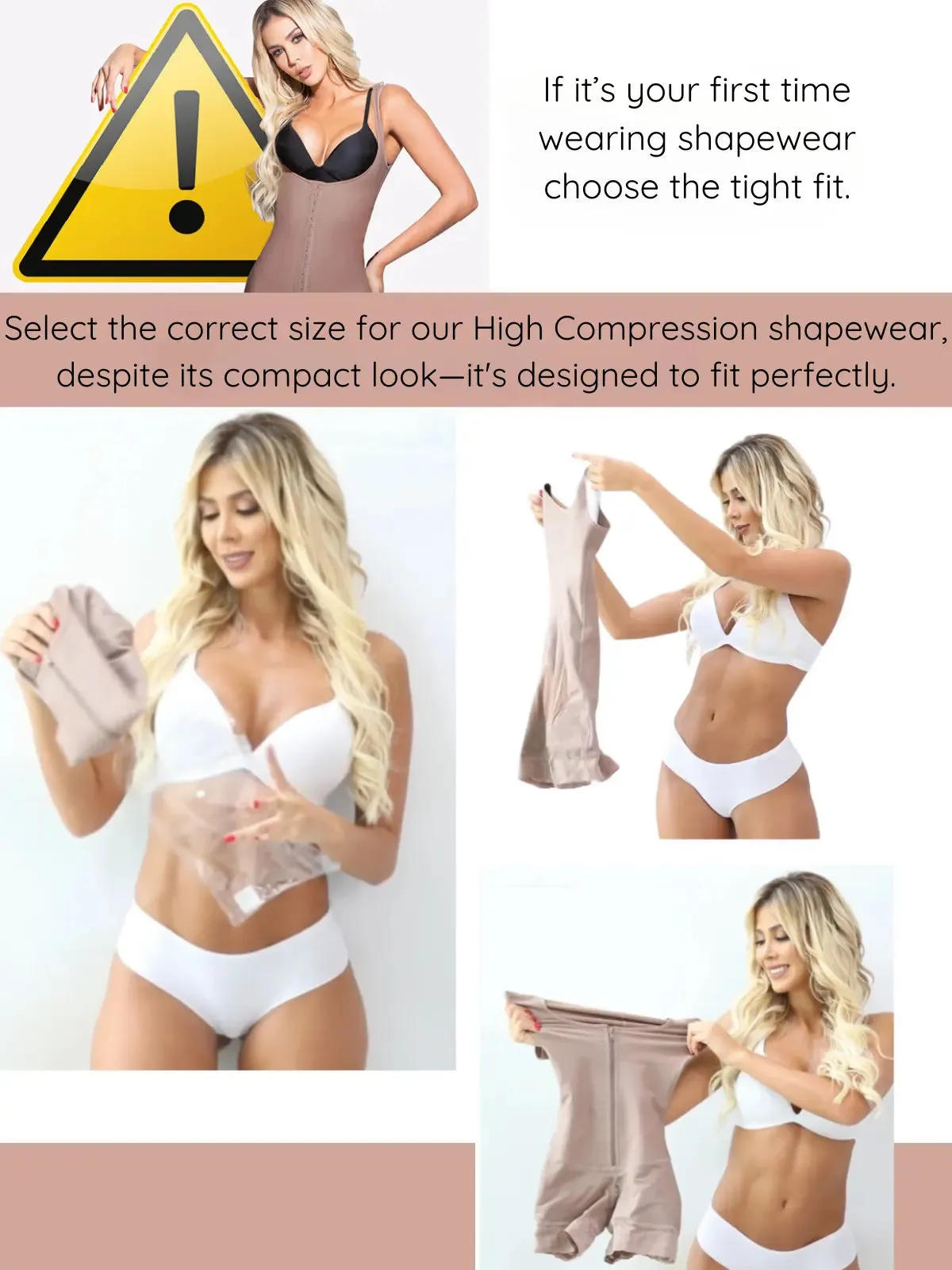 Siluet 1007 Braless Mid-Thigh Minimizer Bodysuit