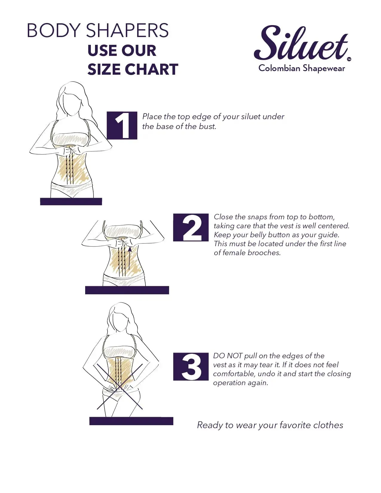 Siluet H30 / H31 / H32 Latex Waist Trainer with Straps