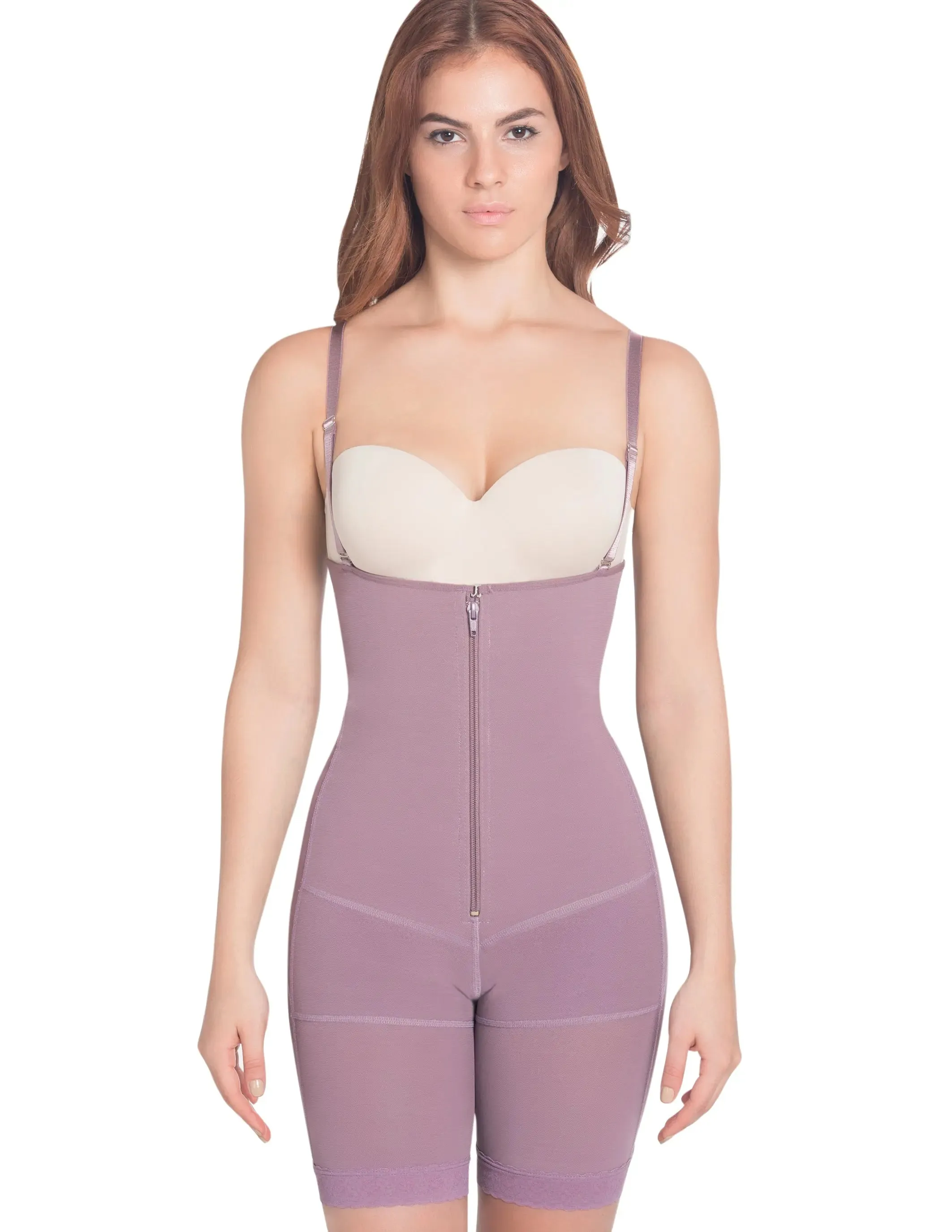 Siluet PS1 Postpartum High Compression Mid-Thigh Full Body Shaper