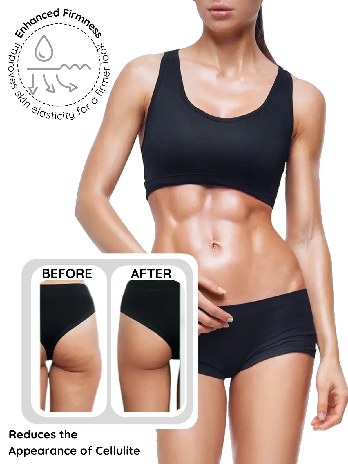 Siluet Thermal Reducer Hot Gel with Seaweed & Botanical Extracts – Targeted Fat Reduction & Body Contouring (10.6 oz)