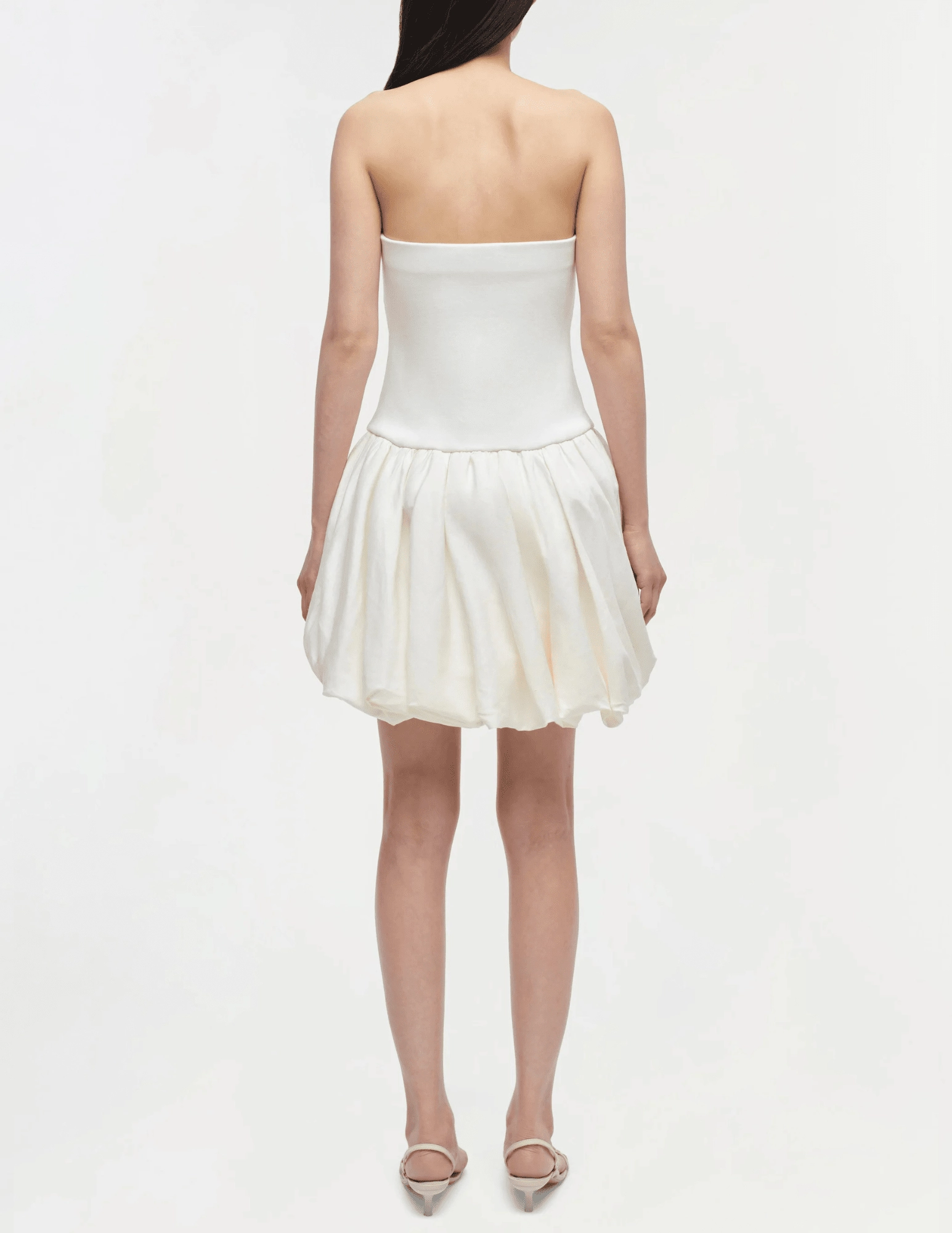 SImkhai Pollie Strapless Bubble Mini Dress