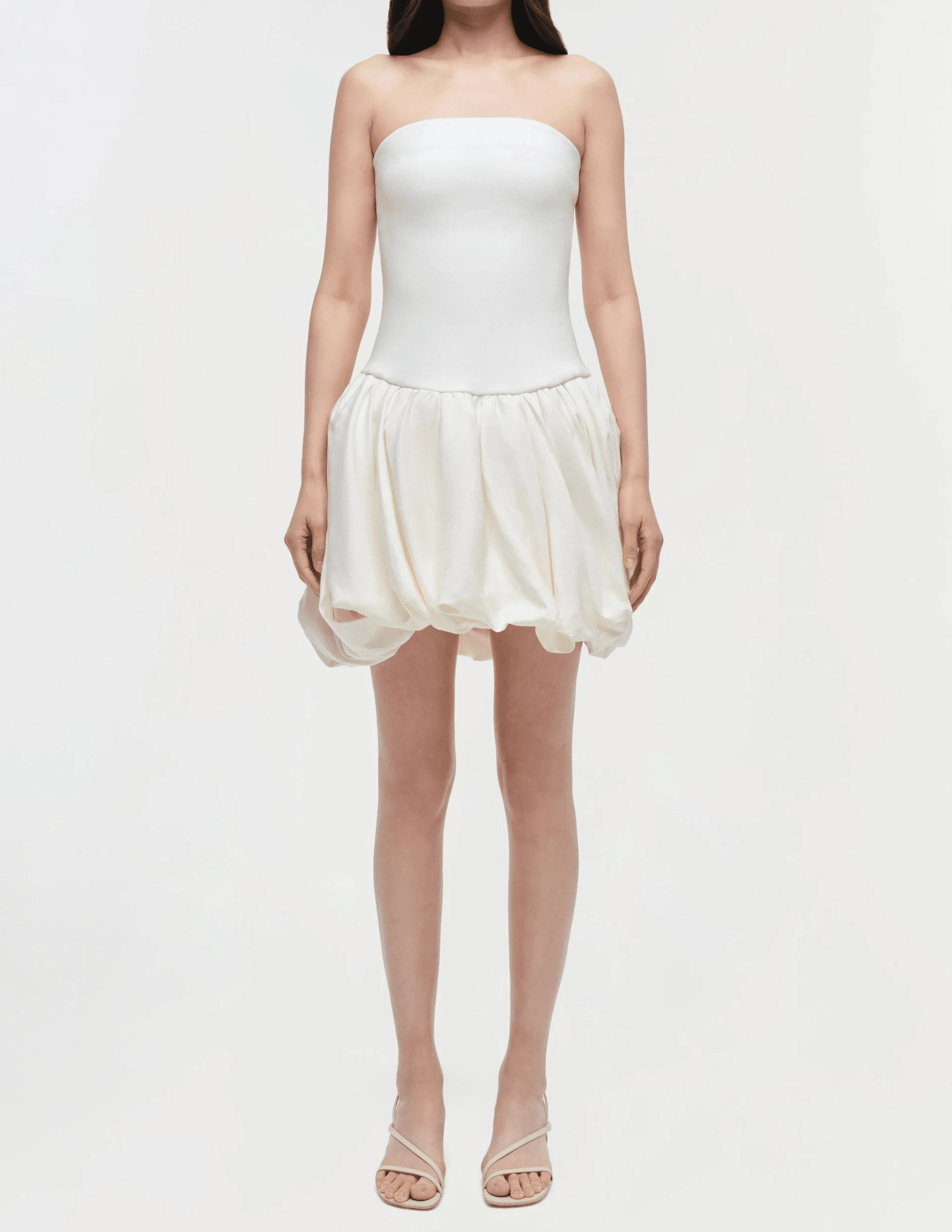 SImkhai Pollie Strapless Bubble Mini Dress